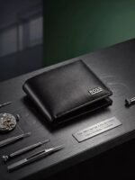 Premium Calfskin Leather Zipper Wallet - Image 4