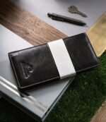 Men’s Genuine Leather Multi-Card Long Wallet - Image 5
