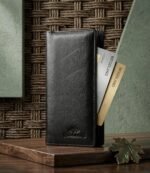 WOODLAND Men’s Leather Long Wallet - Image 4