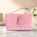Premium Textured YSL Style Top-Handle Sling Bag
