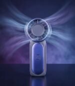Mini Rechargeable Handheld Fan with Type-C - Image 2