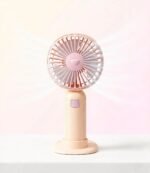 Mini Rechargeable Fan with Phone Stand - Image 4