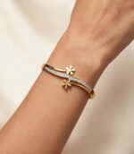 Crystal Gold-Plated Bracelet for Women