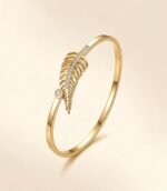 Crystal Gold-Plated Bracelet for Women - Image 5