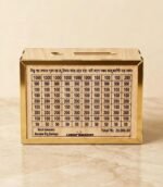 Wooden Savings Box with Counter & Target Goal - Image 3
