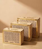 Wooden Savings Box with Counter & Target Goal - Image 2